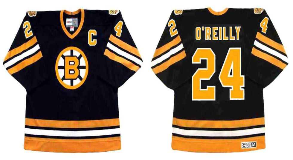 2019 Men Boston Bruins #24 Oreilly Black CCM NHL jerseys1->boston bruins->NHL Jersey